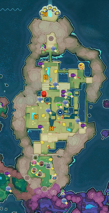 The Ancient Ruins Map Locations